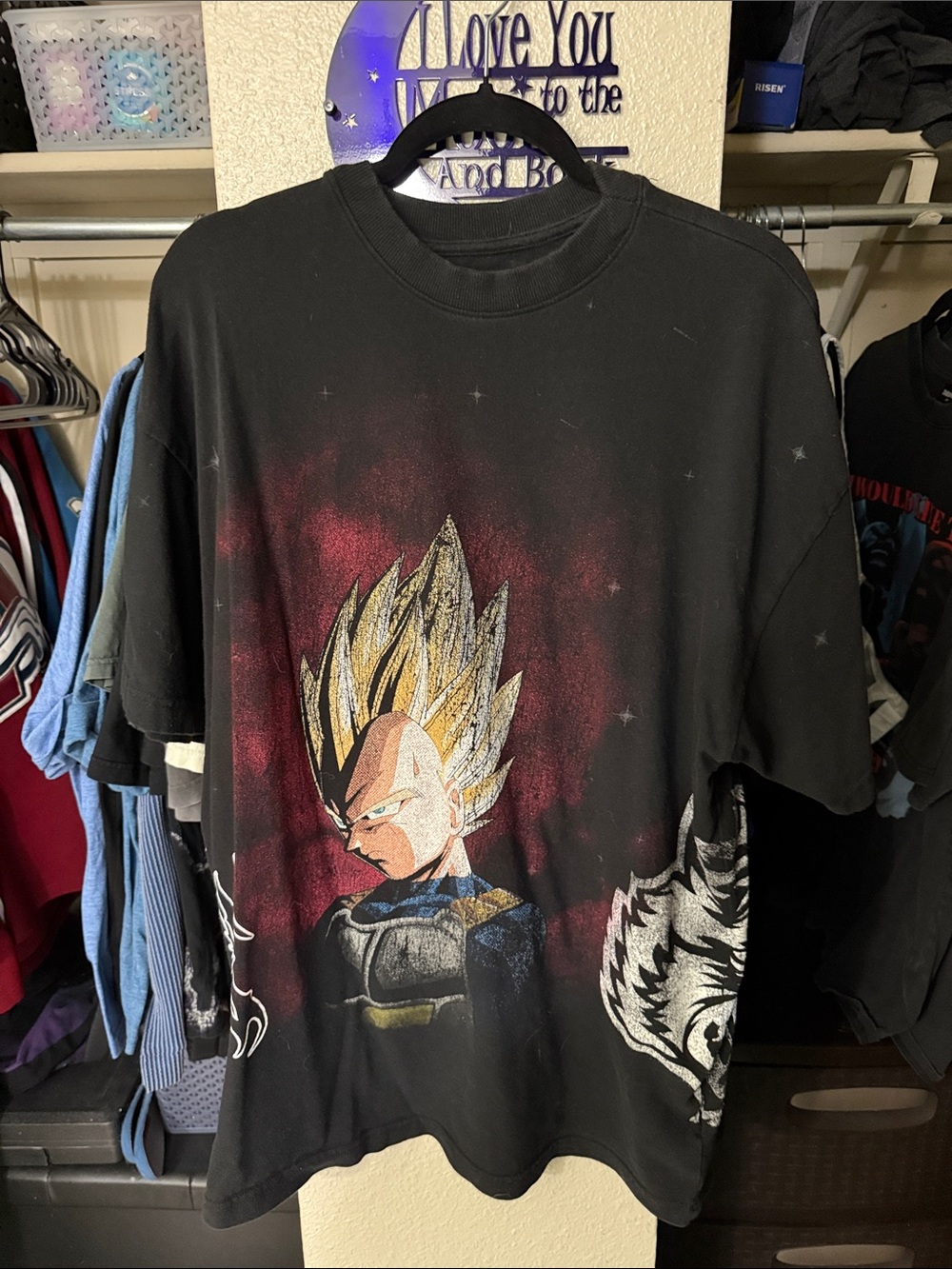 Dragon Ball Z Darc Sport Graphic Tee - Orange Label on Black